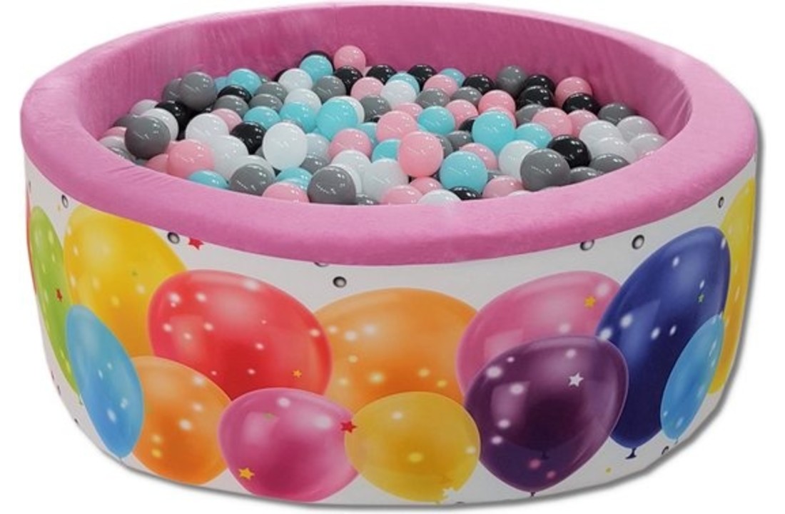 Ballenbak - 200 ballen - 90 x 30 cm - ballenbad - Ballonnen