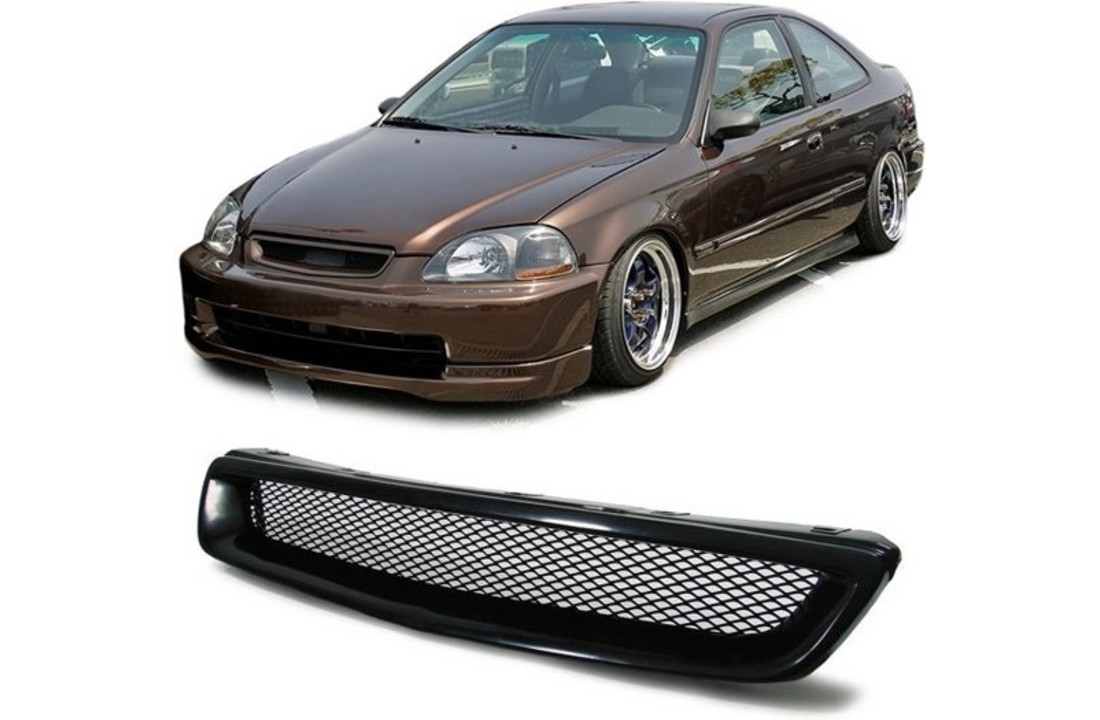 Sportgrill geschikt voor Honda Civic 95-98 EJ EK EM1 - zonder embleem