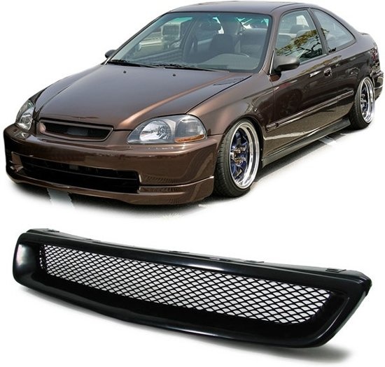 Sportgrill geschikt voor Honda Civic 95-98 EJ EK EM1 - zonder embleem