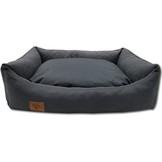 Hondenmand antraciet 100x70 cm - wasbaar hondenkussen - waterdicht hondenbed