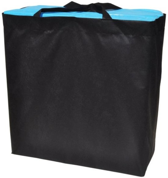 Logeermatras extra dik - blauw - camping matras - reismatras - opvouwbaar matras - 195 x 70 x 15