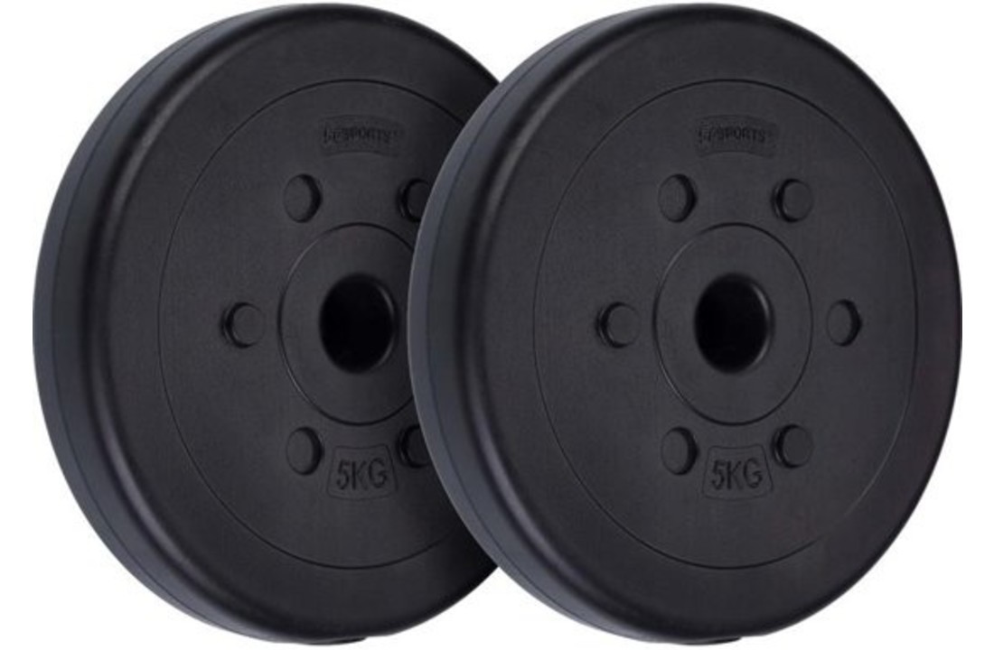 10 kg Halterschijvenset 30 mm 2x5 kg