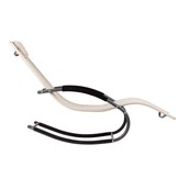 Schommelstoel ligstoel tuin - beige