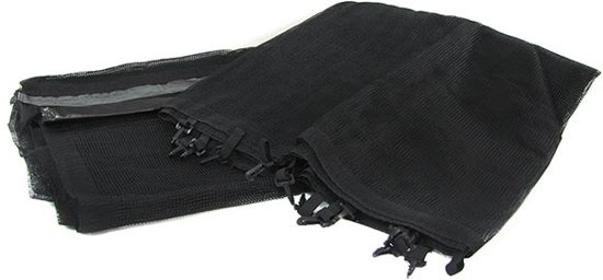 Trampoline 366 cm met veiligheidsnet blauw tot 150 kg