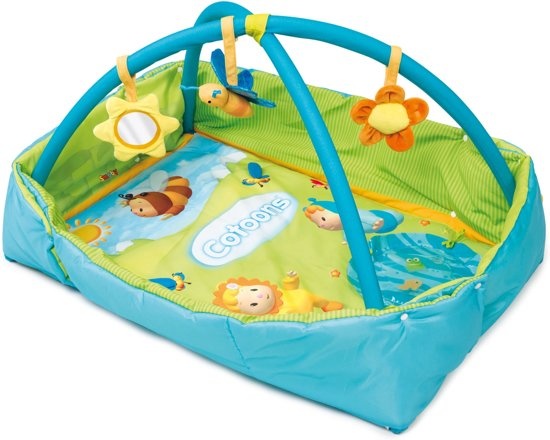 Smoby Cotoons Discovery Speelmat - Blauw