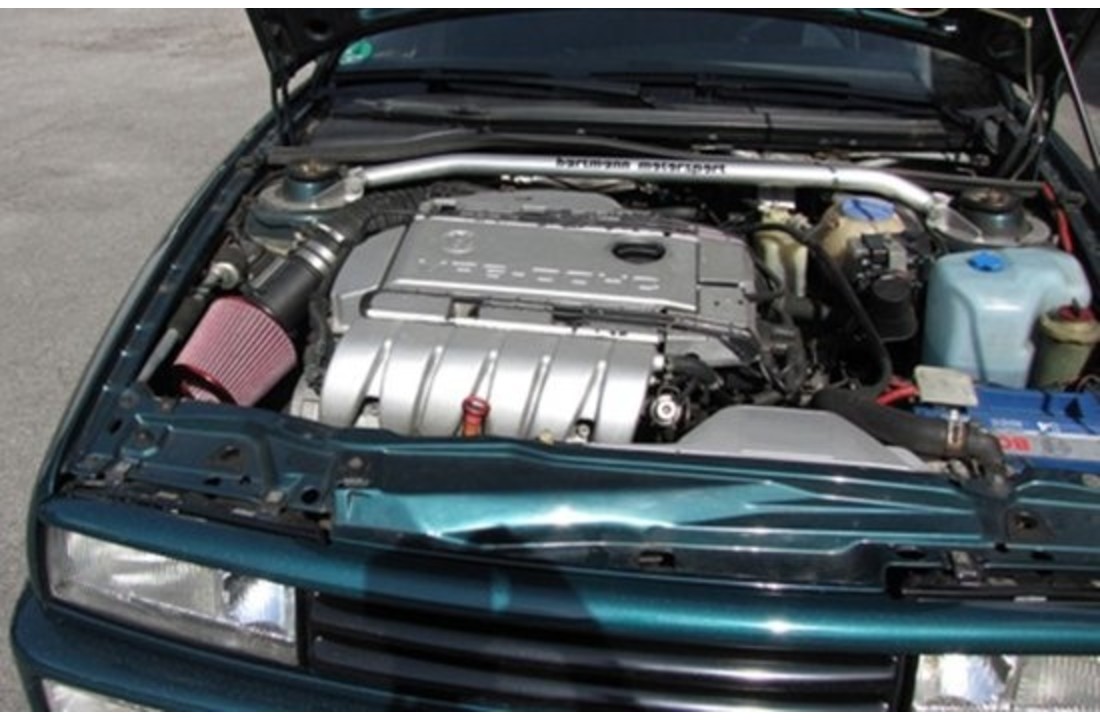 Sport luchtfilter met adapter 60/65 / 70mm rood