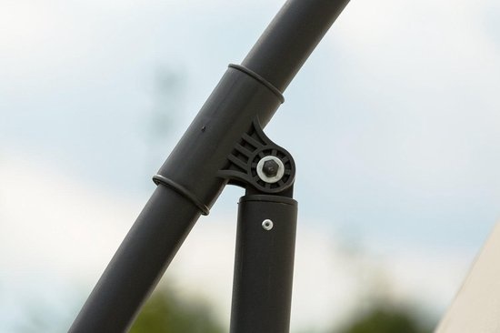 Zweefparasol 3 meter diameter Beige - inklapbaar