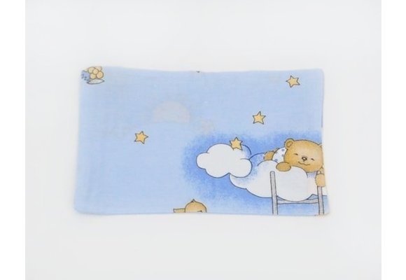 Kussenhoes - Kussensloop - voor ledikant - 40x60cm linnen - zwart schaap