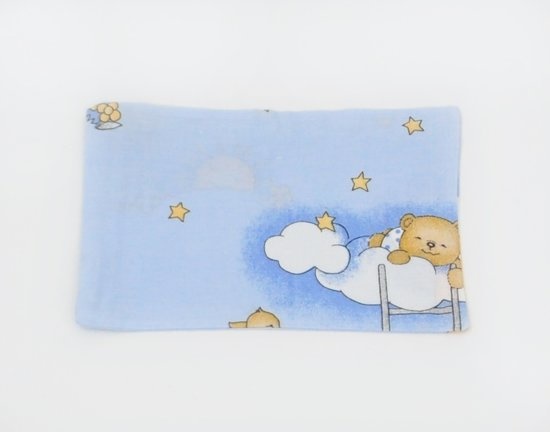 Kussenhoes - Kussensloop - voor ledikant - 40x60cm linnen - zwart schaap