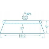 Bestway Fast Set 244 x 66 cm opblaaszwembad - met pomp en accessoires