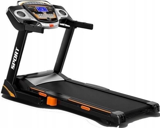 Loopband fitness - inklapbaar - met hartslag meting - met hellingshoek