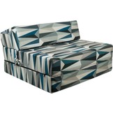 Opvouwbaar matras - Wasbare hoes - 200cm x 90cm x 15cm - Modern