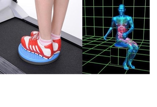 Loopband fitness - inklapbaar - met hartslag functie - met twister