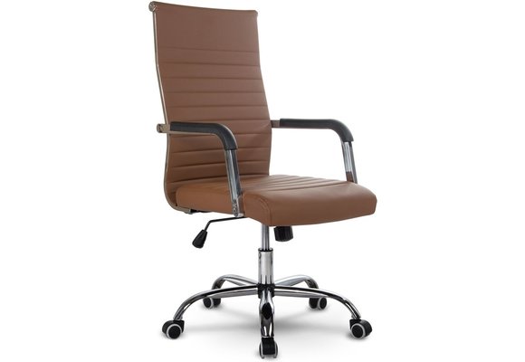 Moderne bureaustoel bruin - Boston design - ergonomisch