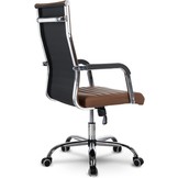 Moderne bureaustoel bruin - Boston design - ergonomisch