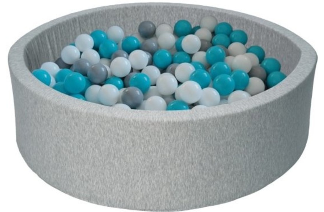 Ballenbak, stevige ballenbad van 90 bij 30 cm, incl 450 ballen