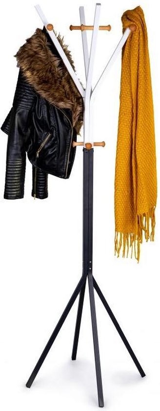 Kapstok - kleding hanger - zwart & wit