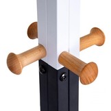 Kapstok - kleding hanger - zwart & wit