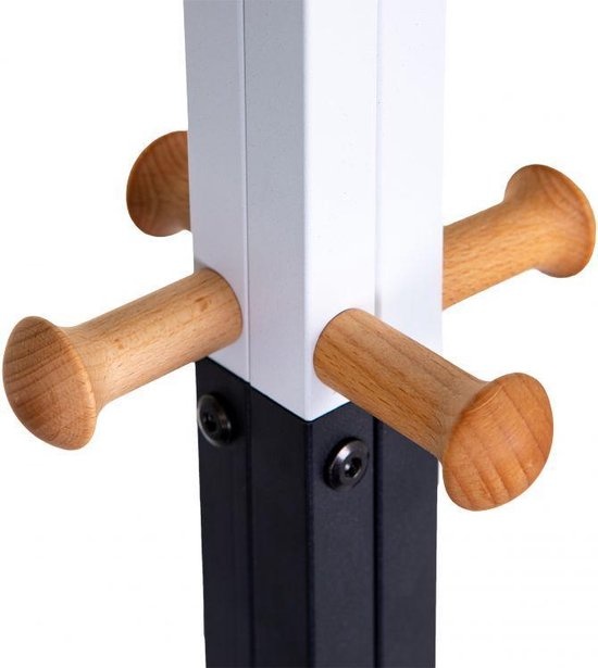 Kapstok - kleding hanger - zwart & wit