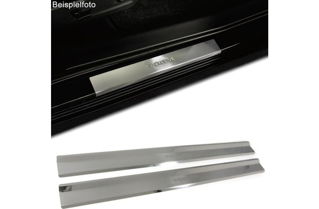 Instaplijsten RVS geschikt voor BMW 3 Serie E46 Coupe 99-07 - Dorpelbescherming