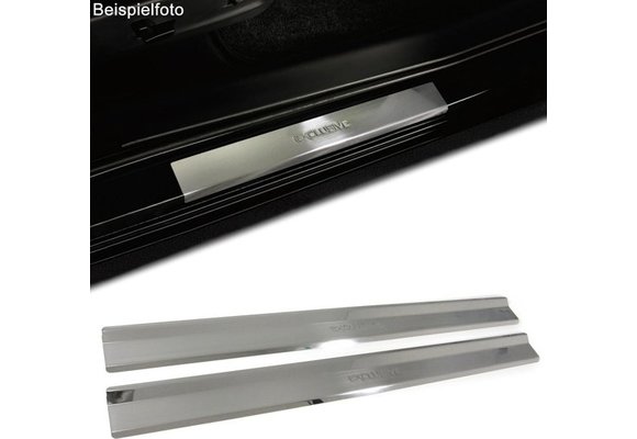 Instaplijsten RVS geschikt voor BMW 3 Serie E46 Coupe 99-07 - Dorpelbescherming