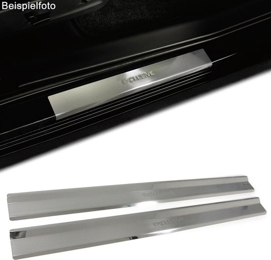 Instaplijsten RVS geschikt voor BMW 3 Serie E46 Coupe 99-07 - Dorpelbescherming