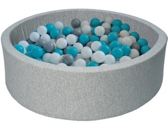 Ballenbak, stevige ballenbad van 90 bij 30 cm, incl 300 ballen