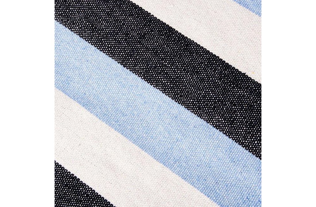 Hangmat blauw gestreept - XL - 200 x 100 cm - tot 150 KG! - buiten