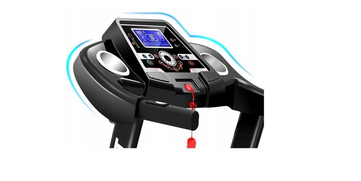 Compacte inklapbare loopband met hartslagfunctie