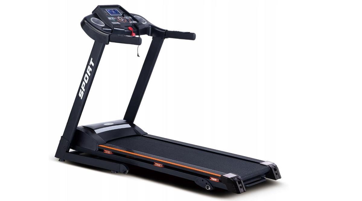 Compacte inklapbare loopband met hartslagfunctie