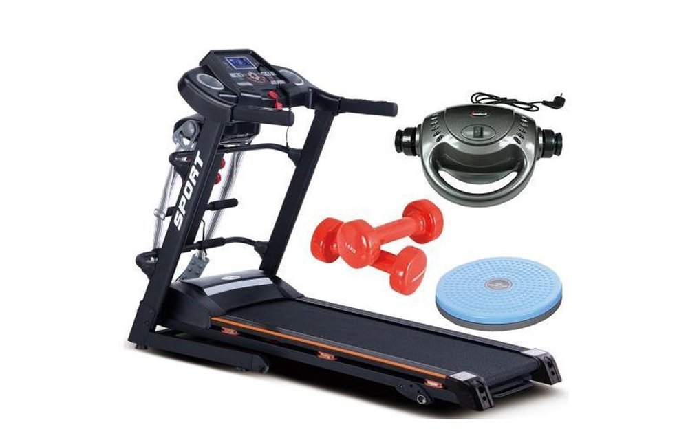 Loopband fitness - inklapbaar - met hartslag functie