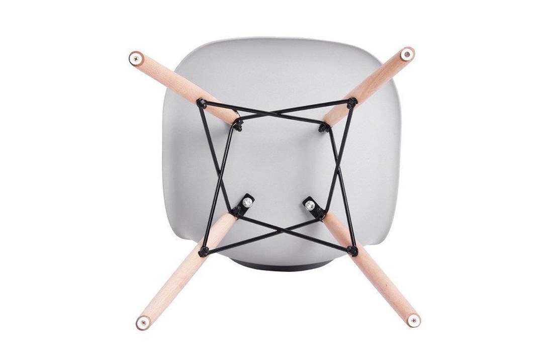 Keukentafel stoelen set - grijs - 4 delige set - keuken - huiskamer