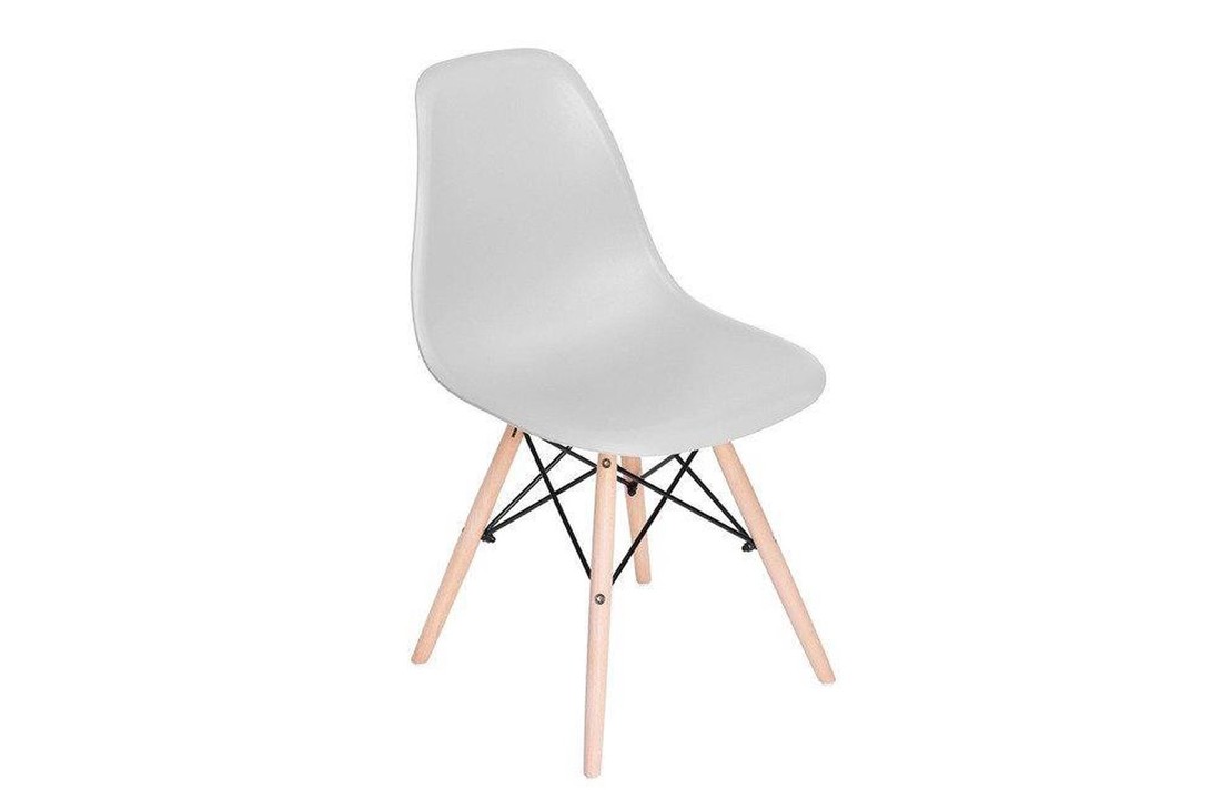 Keukentafel stoelen set - grijs - 4 delige set - keuken - huiskamer