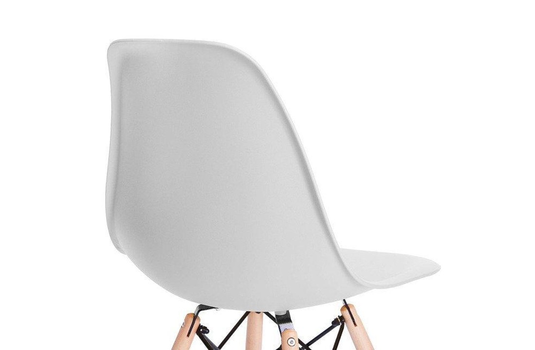 Keukentafel stoelen set - grijs - 4 delige set - keuken - huiskamer