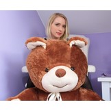 Grote knuffelbeer - I love you - Zacht - Bruin