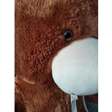 Grote knuffelbeer 2 meter bruin 205 cm XXL