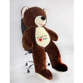 Grote knuffelbeer XL teddybeer bruin 170 cm XXL