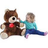 Grote knuffelbeer bruin 100 cm