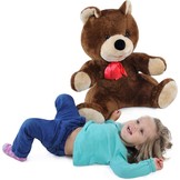 Grote knuffelbeer bruin 100 cm