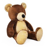Grote knuffelbeer bruin 155 cm XXL