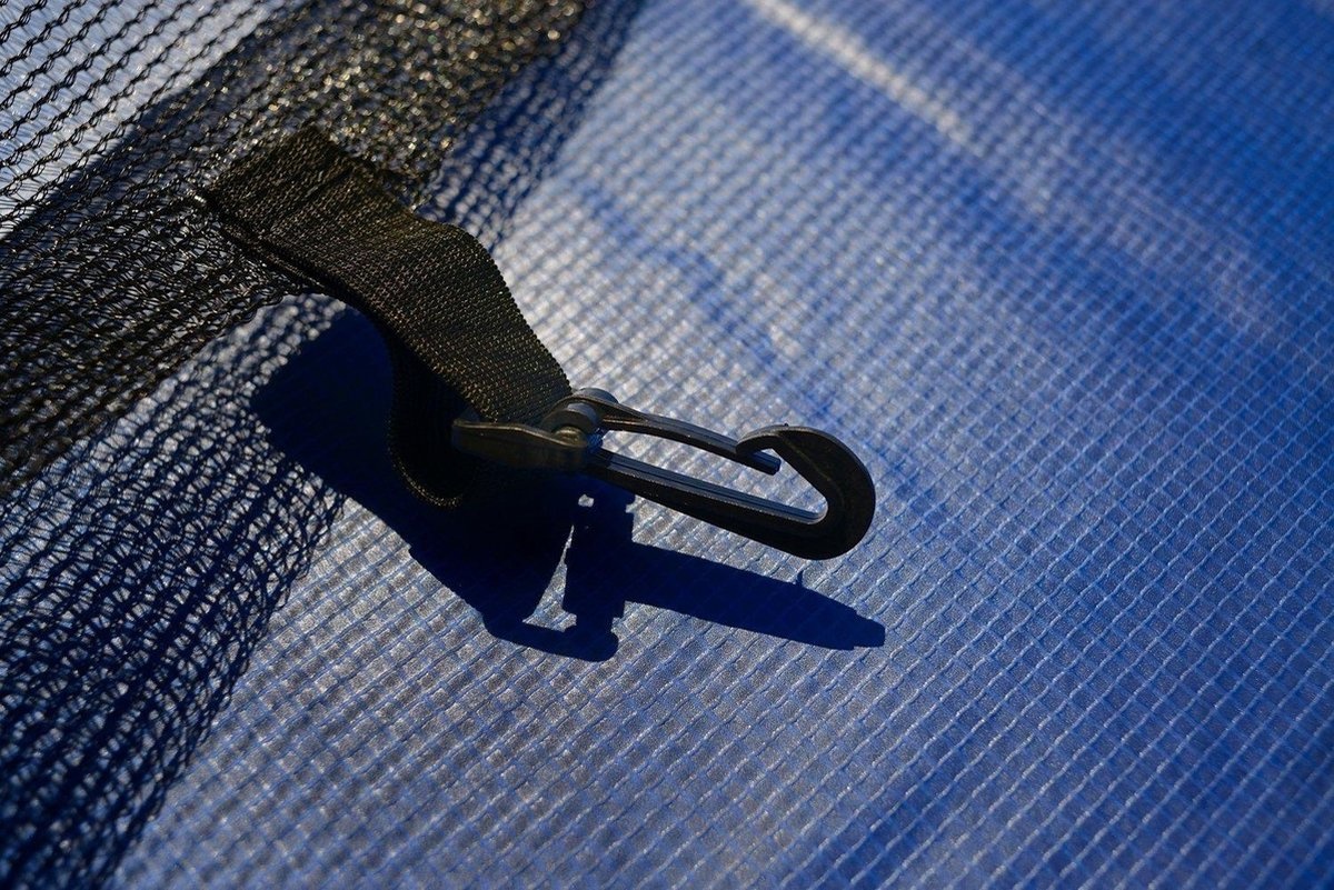 Trampoline 305 cm met veiligheidsnet en ladder - tot 100 kg