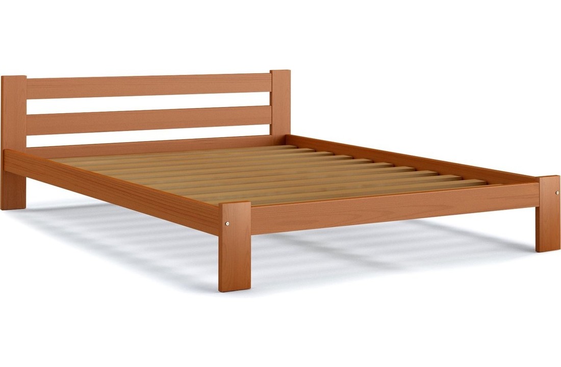 Houten bed 2 persoons 180x200cm