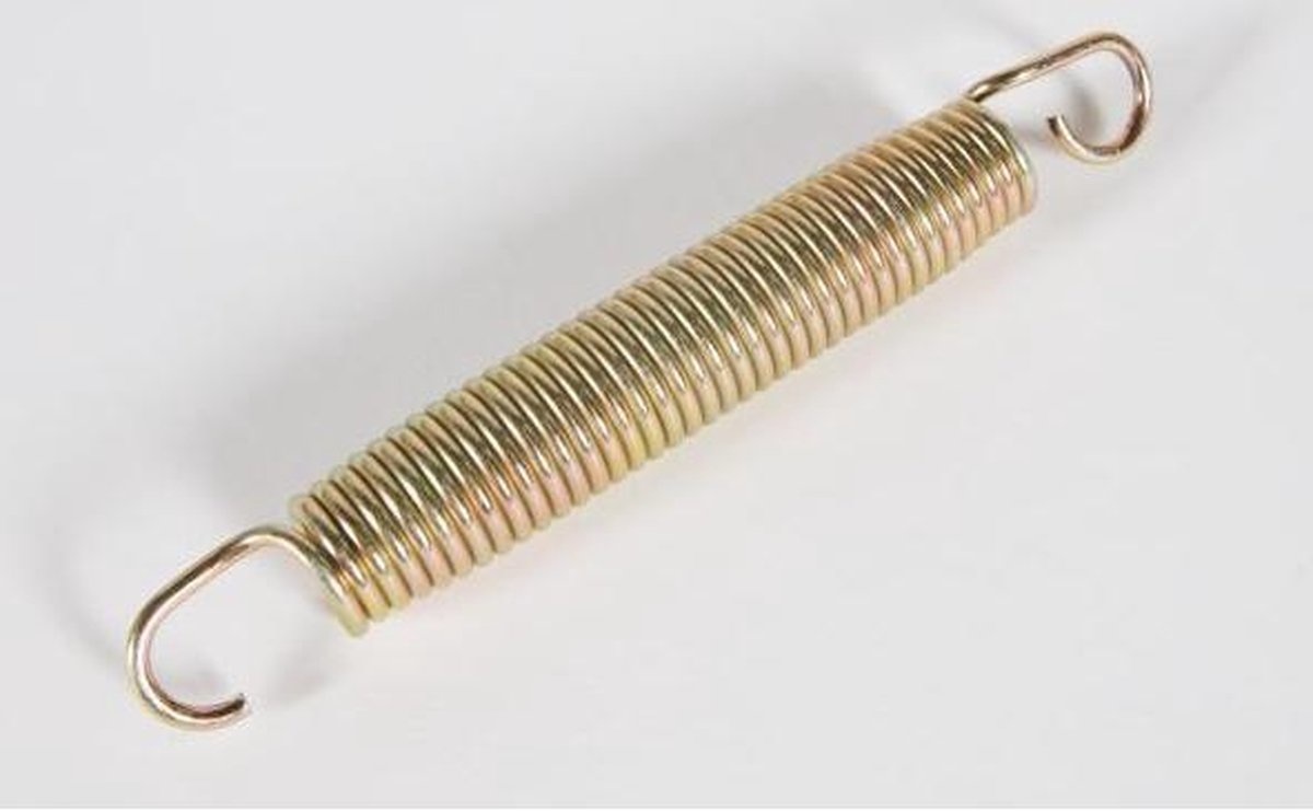 Trampoline - blauw - 244 cm - met net- tot 120 KG