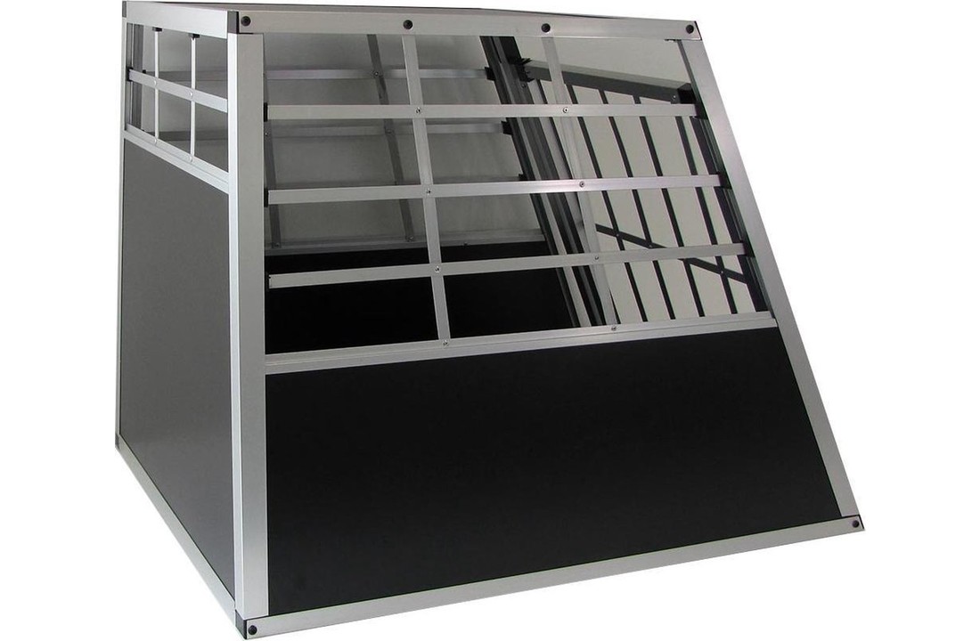 Autobench - Hondenbench - 90 x 70 x 65 cm - maat XXL - aluminium