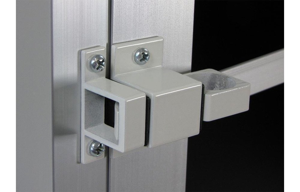 Autobench - Hondenbench - 89 x 69 x 50 cm - maat XL - dubbele deur - aluminium