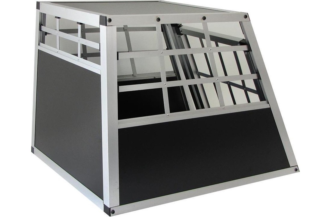 Autobench - Hondenbench - 69 x 50 x 54 cm - maat XL - aluminium