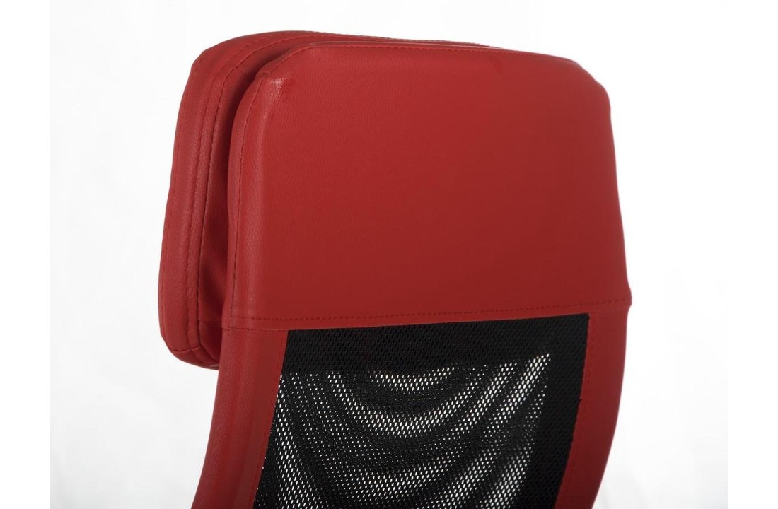 Bureaustoel ergonomisch rood - RIO design - ademend
