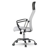 Bureaustoel ergonomisch - grijs - Sydney design - ademend