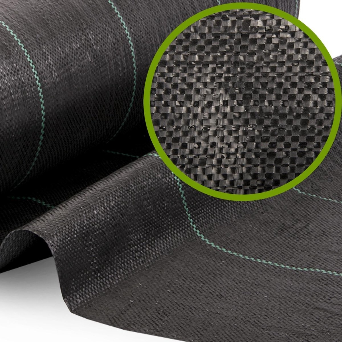 Anti worteldoek - 160 cm breed - 100 meter lang - water doorlatend