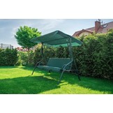 Tuinschommel - 3 personen - groen - 180 cm breed